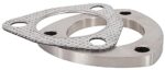 SHINTONES 2.5" Exhaust Flange Kit 3-Bolt Stainless Steel Gasket - Image 3