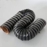 KRD PERFORMANCE Heat Resistant Automotive Silicone Flexible Brake Cooling Air Ducting Induction Intake Pipe Hose, Inner Diameter 51mm (2"), Length 1 Meter (3.3 Feet), Black