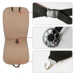 Luxury Car Seat Cushions (2-Pack) Winter Warm Comfort Universal Fit Black - Image 5