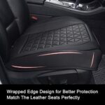 Premium Black Leather Car Seat Covers | Universal Fit | Anti-Slip Protection - Image 5