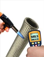High-Temp Titanium Spark Plug Wire Heat Shield Sleeve for Cars & Trucks - Image 2