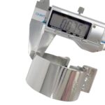 2" Stainless Steel Exhaust Clamp | Narrow Band Muffler Pipe Connector | Universal Fit - Image 3