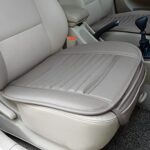 Premium Leather Car Seat Covers 2pk Front Anti-Slip w/Pockets Gray - Image 6