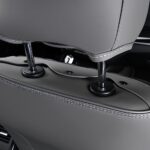 Premium Leather Car Seat Covers - Full Set 5-Seat Universal Fit Gray Black - Image 7