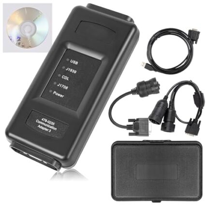 478-0235 ET4 Communication Adapter 3 Tool 538-5051 ET-4 IV Diagnostic Adapter 2019C Version for CAT Heavy Equipment for Trucks, Excavators, Air Compressors, Ships, Drilling Rigs.