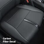 Ford F150 Leather Seat Covers 2021-2025 Waterproof Black Full Protection - Image 8