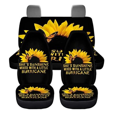 car seat covers sunflower
