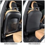 TAIKOO Volvo Seat Back Protectors XC90 XC60 S90 Kids Kick Mat 2PC - Image 4