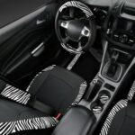 Zebra Print Car Seat Covers Set: Universal Fit SUV Van Truck Interior Kit - Image 3