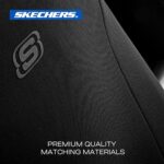Skechers Car Seat Covers Full Set Black Polyester Airbag Safe SUV - Image 3