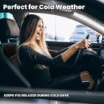 Breathable Car Seat Covers Black Universal Fit Comfort 2-Pack - Image 5