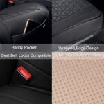 Premium Black Leather Car Seat Covers | Universal Fit | Anti-Slip Protection - Image 4