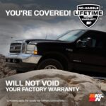 K&N Cold Air Intake Kit 2003-2007 Ford F250 F350 Performance Boost - Image 9