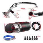 FLYPIG GY6 150cc Performance Exhaust Muffler Kit for Scooter ATV - Image 3
