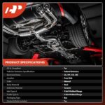 Premium Catalytic Converter Kit for Chevy Colorado GMC Canyon Hummer H3 3.5L EPA - Image 3