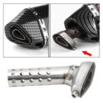 Universal Motorcycle Exhaust Silencer Muffler Baffle 2PC ATV Bike - Image 5