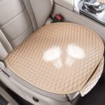 Premium Breathable Car Seat Covers w/ Storage Bags - Universal Fit Lantern Beige - Image 5