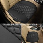 Black Panther Luxury Car Seat Covers: Diamond Embroidery, Universal Fit, Anti-Slip Protection - Image 4