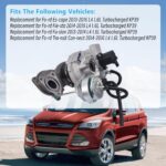 Ford 1.6L EcoBoost Turbocharger Kit Escape Fusion Fiesta Transit Connect 13-16 - Image 3