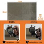 Titanium Exhaust Heat Shield 12x47 High Temp Thermal Barrier Grill Protection Mat - Image 3