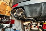 Porsche Macan Exhaust System 4" Quad Tips Muffler Delete 2015+ - Image 3