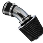 Rtunes Racing Short Ram Air Intake Kit + Filter Combo BLACK Compatible For 98-05 Monte Carlo 3.8L / 00-05 Impala 3.8L