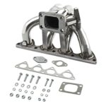 DNA Motoring TM-B-S-38 Stainless Steel Turbo Manifold