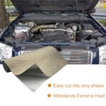 Titanium Exhaust Heat Shield 12x47 High Temp Thermal Barrier Grill Protection Mat - Image 6