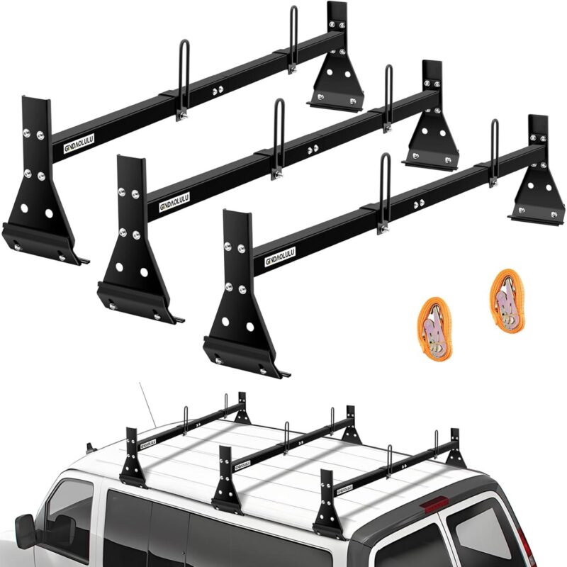 We Test the Heavy-Duty Adjustable Van Ladder Rack