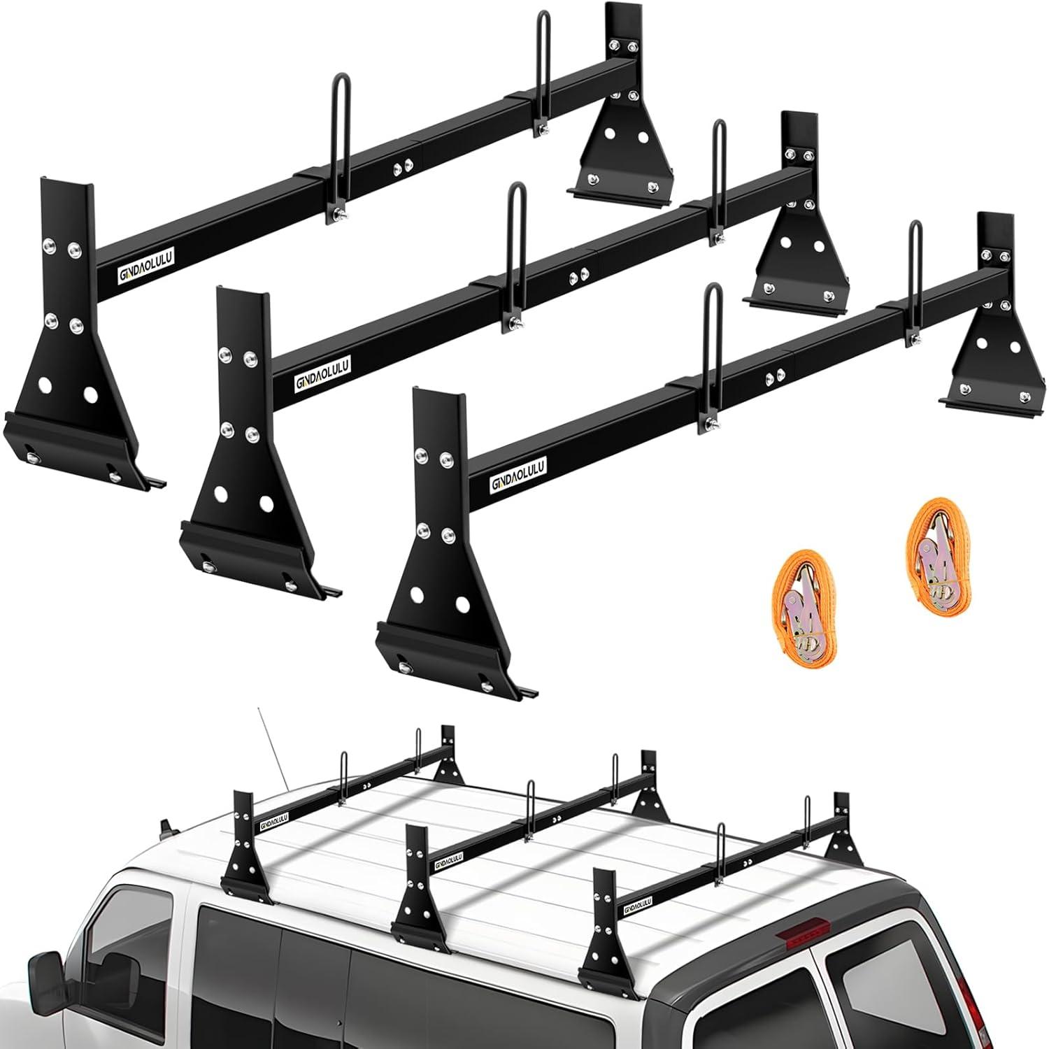 We Test the Heavy-Duty Adjustable Van Ladder Rack