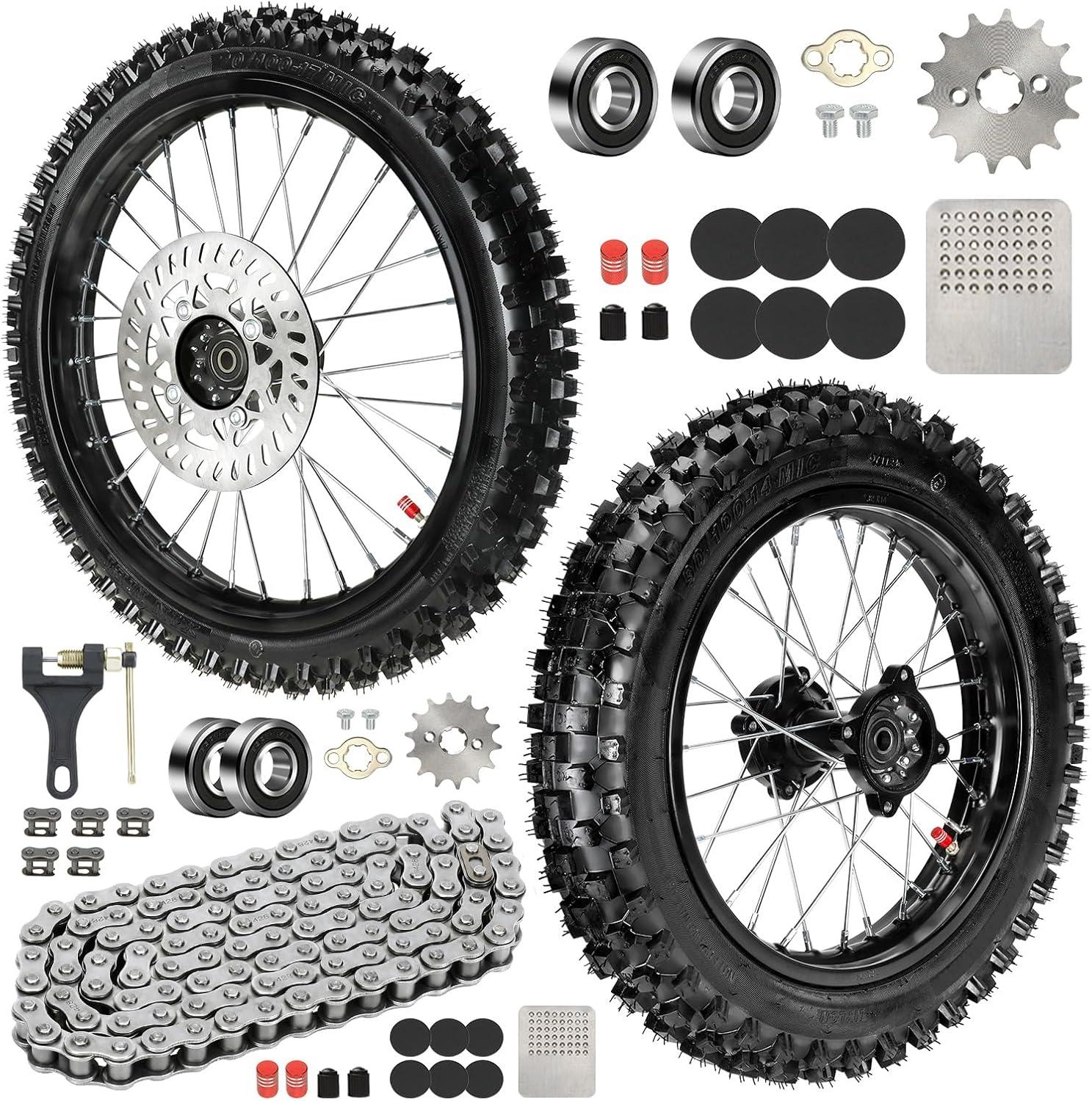 Upgrade Our Dirt Bike Experience with Heavy-Duty Tire Assembly!