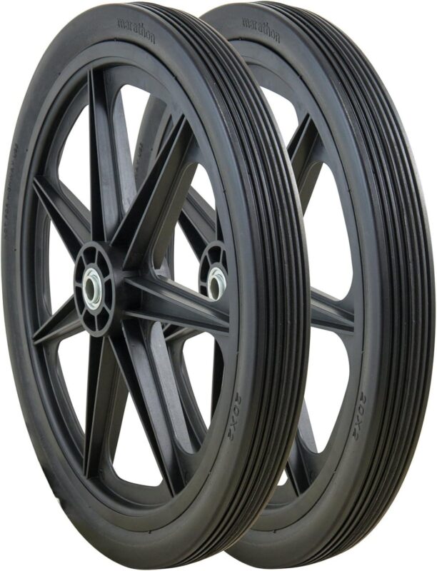 Upgrade Our Carts with Marathon’s 20×2 Flat-Free Tires!