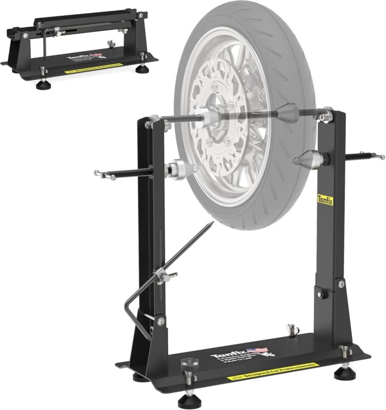 Master Wheel Balancing: Our 2-in-1 Stand for Motorcycle Perfection