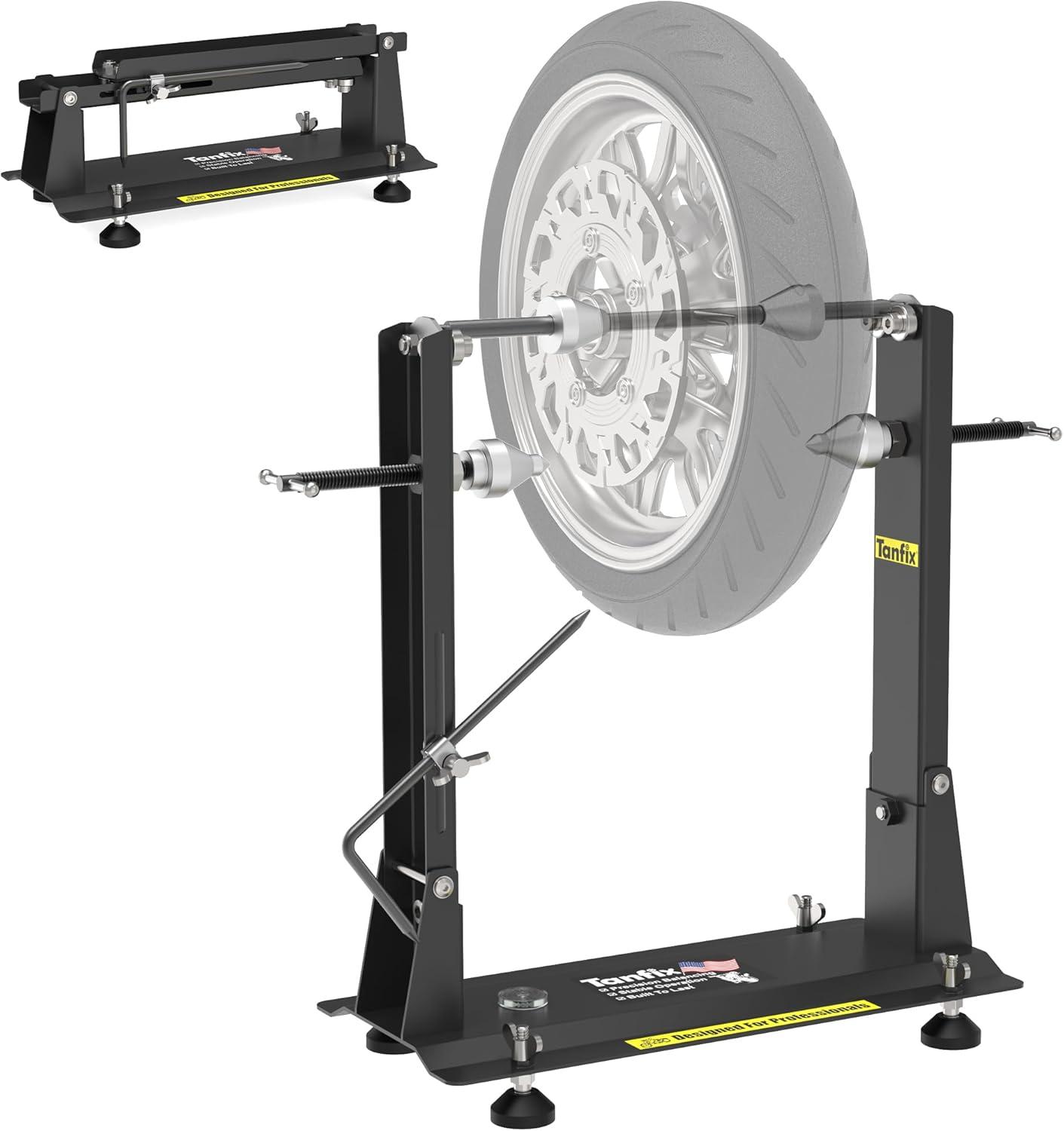 Master Wheel Balancing: Our 2-in-1 Stand for Motorcycle Perfection