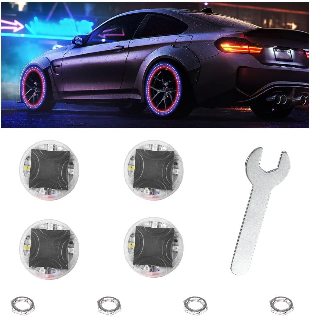 Light Up Our Ride with Colorful Solar Tire Wheel Lights!