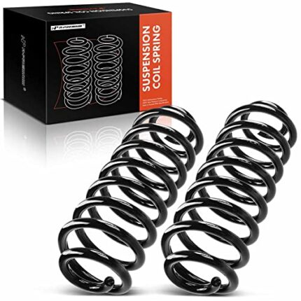 A-Premium 2Pcs Rear Suspension Coil Spring Set Compatible with Chevrolet Tahoe Suburban 1500 Avalanche & GMC Yukon XL & Cadillac Escalade, Driver and Passenger Side, Replace# 15115209, 15182554