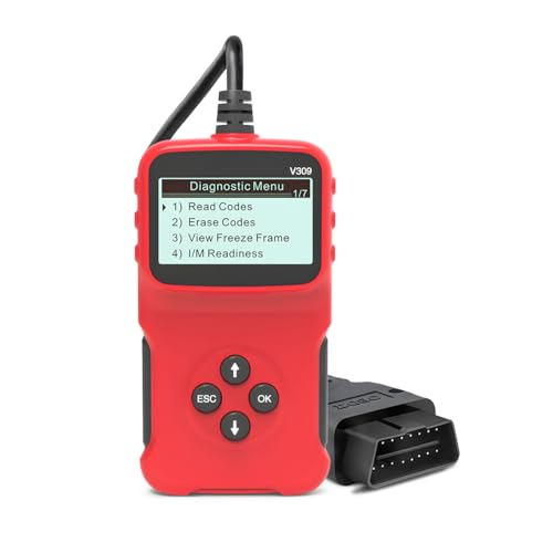 AICEL Car OBD2 Scanner, Automotive Universal Code Reader CAN Diagnostic AICEL Car OBD2 Scanner, Automotive Universal Code Reader CAN Diagnostic Scan Tool for Check Engine Fault Light, All OBDII Protocol Vehicle Battery Load Tester Monitor, Universal Fit