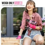 Bielmeier 20V Pink Cordless Drill Set 236PC Women's Tool Kit - Image 2