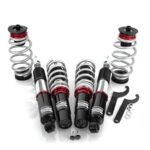 ECS Adjustable Damping Performance Coilover System Compatible with Audi C7/C7.5 A6, A7 Models- 025412ecs01KT