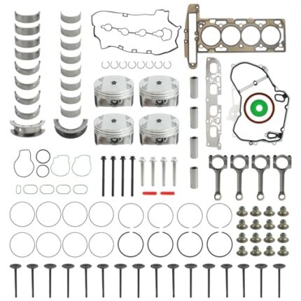 GoaMotors Engine Overhaul Rebuild Connecting Rod Pistons Kit Fit for Buick for Chevrolet for GMC 2.4L, Replace HS54874, HS26517PT, ES72196