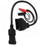 Goliton® OBD OBD2 16 Pin Connector Diagnostic Adapter Compatible with Fiat 3 Pin