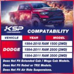 KSP 3 Inch Leveling Kit Dodge Ram 1500 2500 3500 2WD 1994-2018 - Image 2