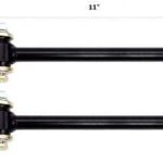 Kryptonite Sway Bar End Links (4"-6") KRSWEL46 Compatible with 1999-2019 Chevy/GMC 1500/2500/3500 HD