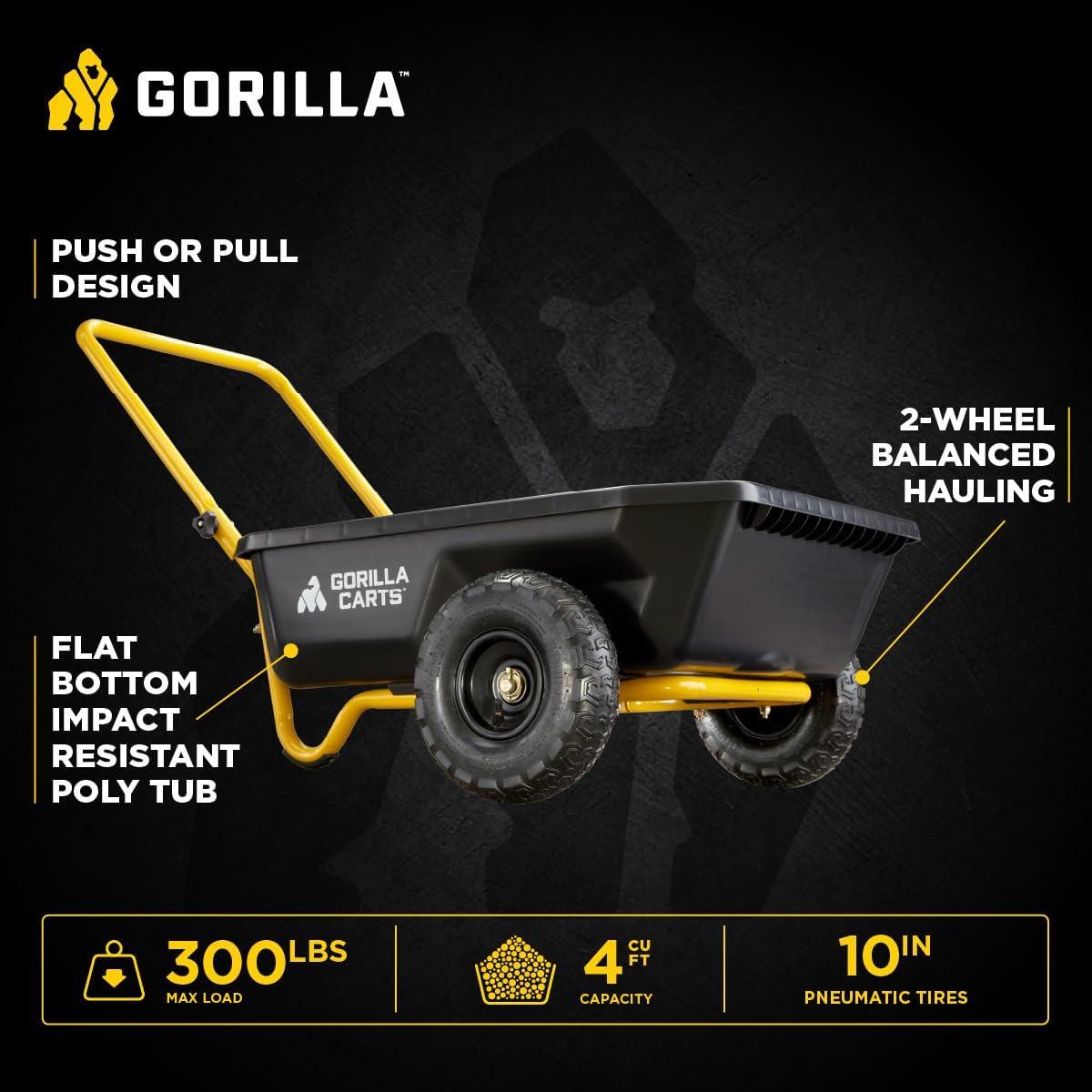 Why We⁣ Love the Gorilla Carts Dump Cart for Every Project!