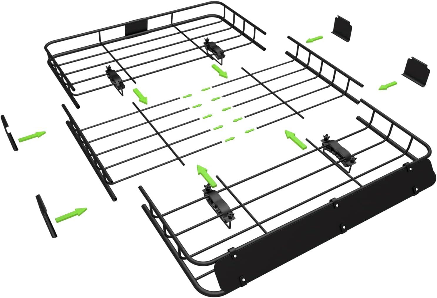 We Tested⁢ WEIZE's 200lb Heavy-Duty Roof Rack System