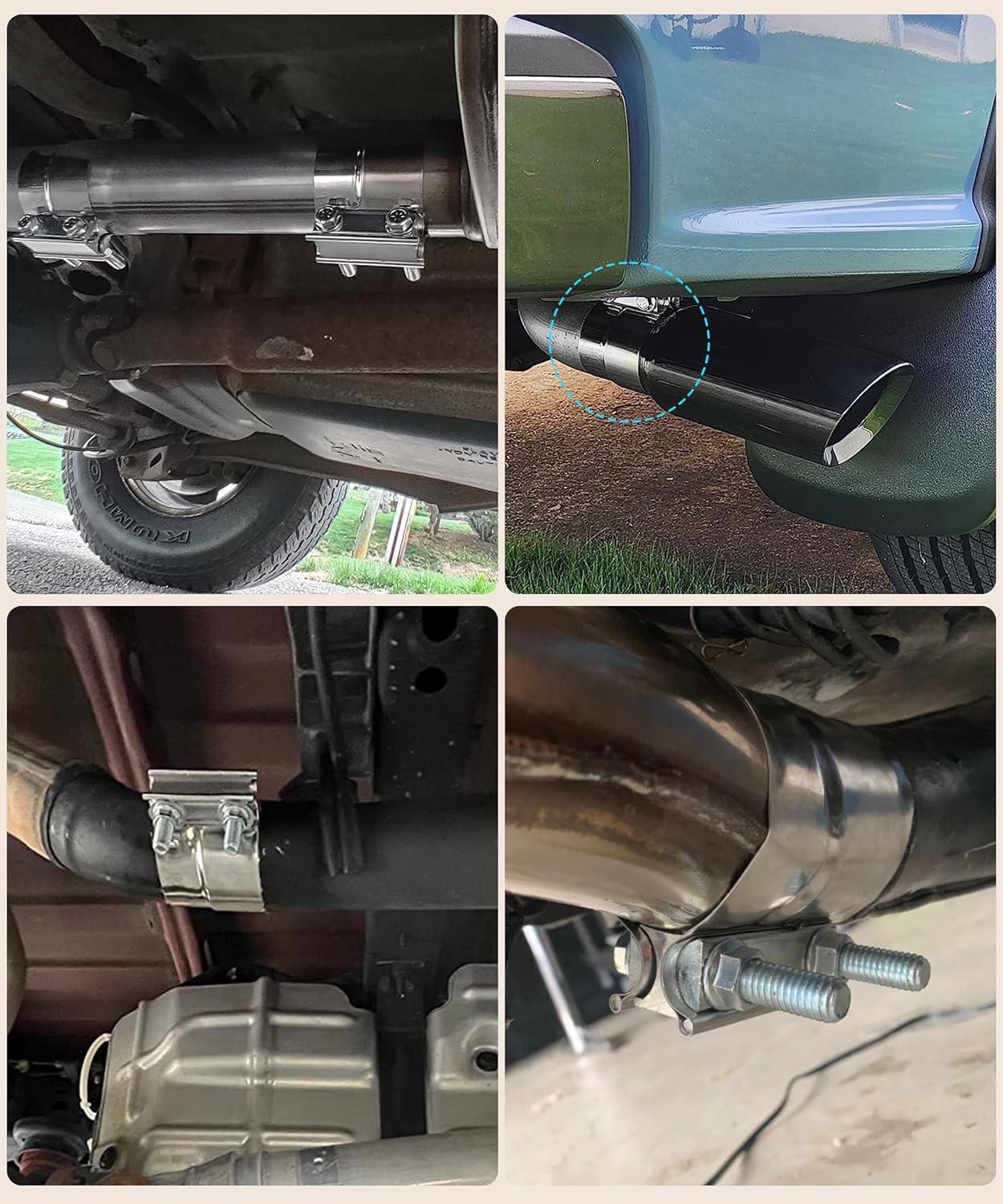 Upgrade Your Ride: Stainless Steel Exhaust Clamps Pro