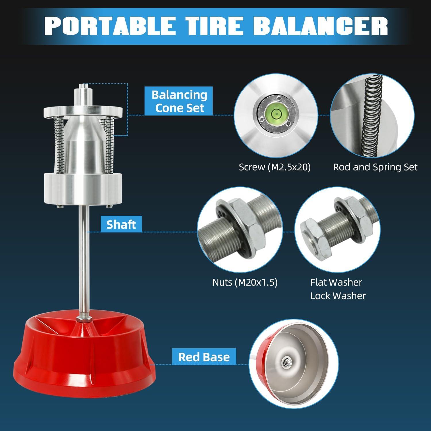 Discover Our Heavy Duty Portable Wheel Balancer for All Vehicles!