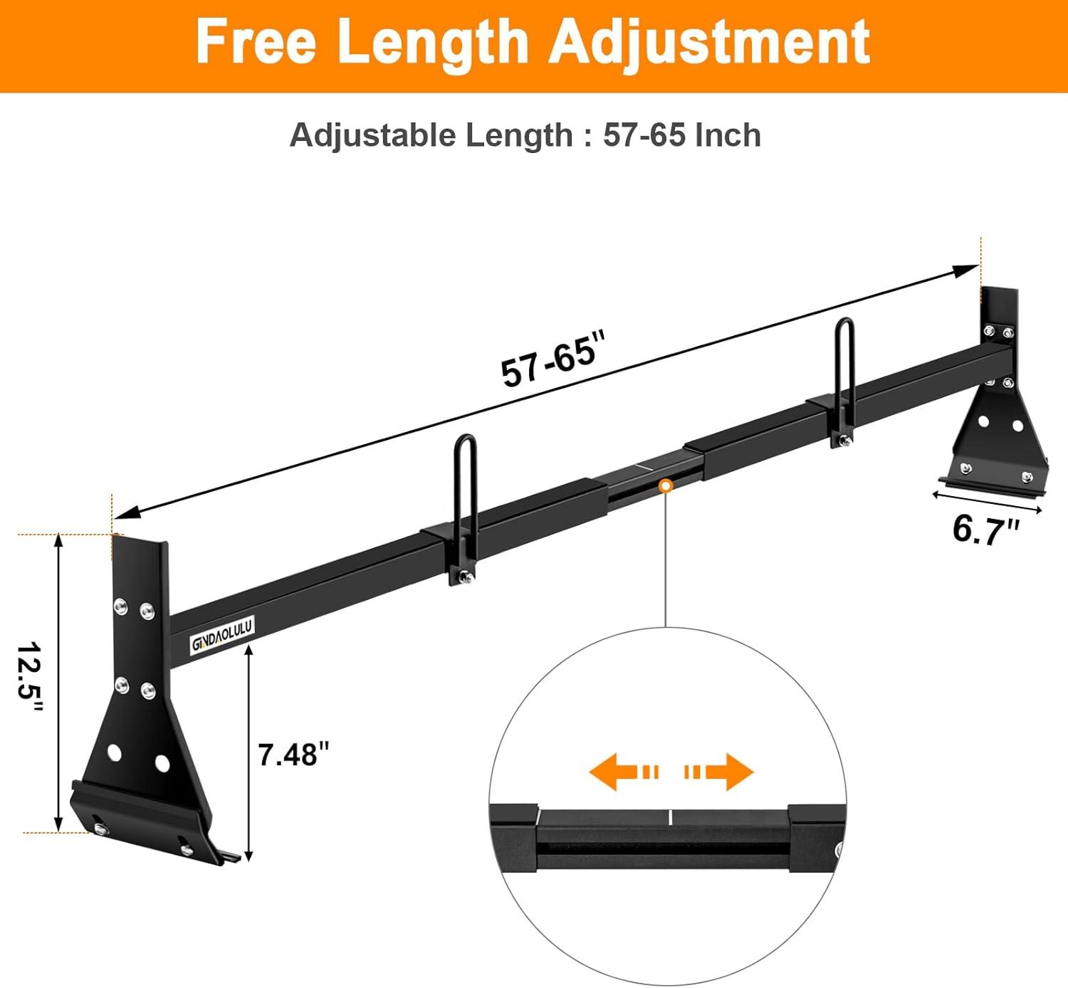 We Test the Heavy-Duty Adjustable Van Ladder Rack