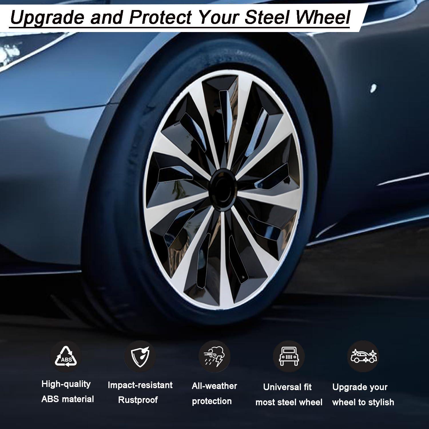 Let's Revamp Our Ride: Durable R14 Hubcaps for Stylish Protection!