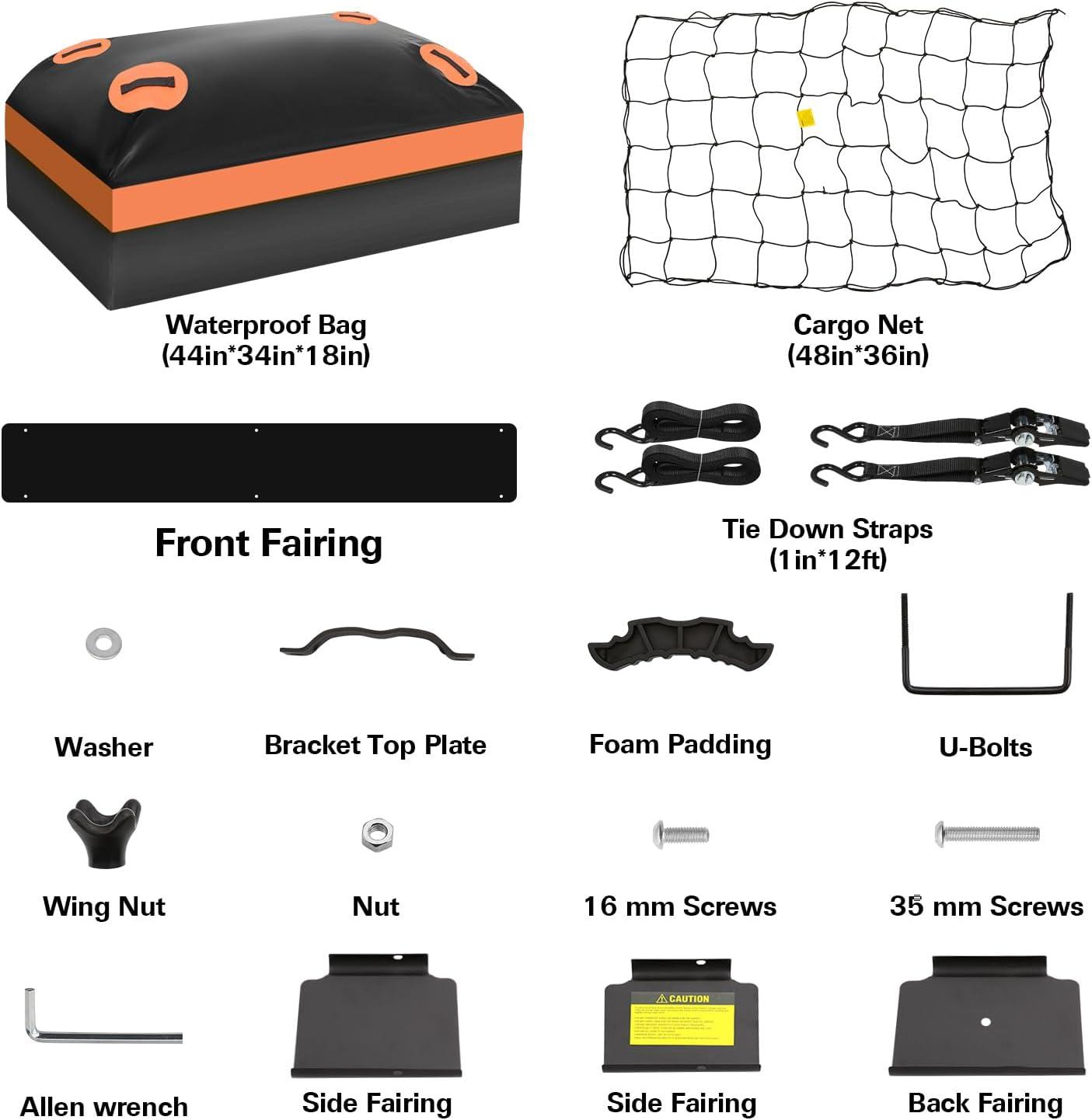 we tested WEIZE's 200lb Heavy-Duty Roof Rack‍ System